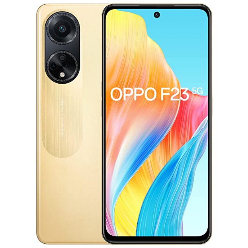 OPPO F23 5G (Bold Gold, 256 GB)  (8 GB RAM)