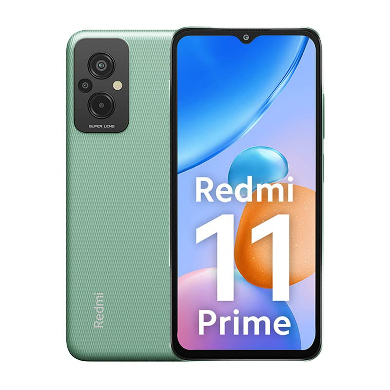 REDMI 11 Prime (Playful Green, 64 GB)  (4 GB RAM)