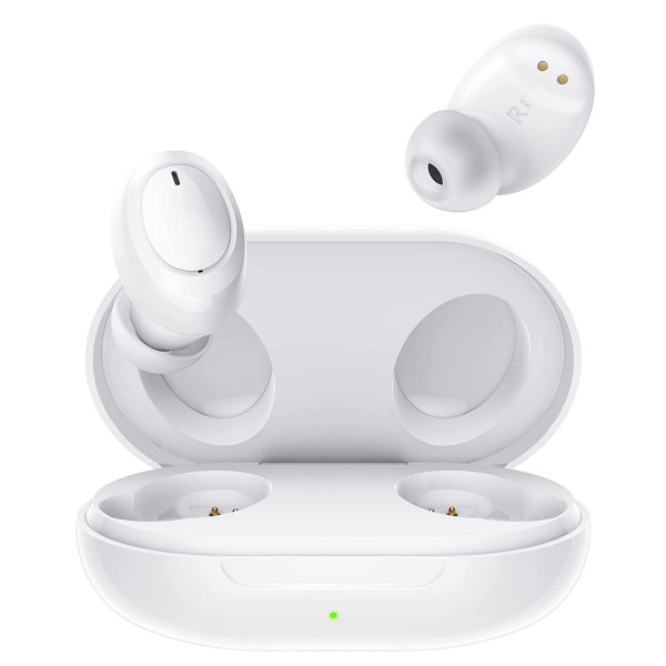 OPPO Enco W11 With Noise Cancellation Bluetooth Headset  (White, True Wireless)