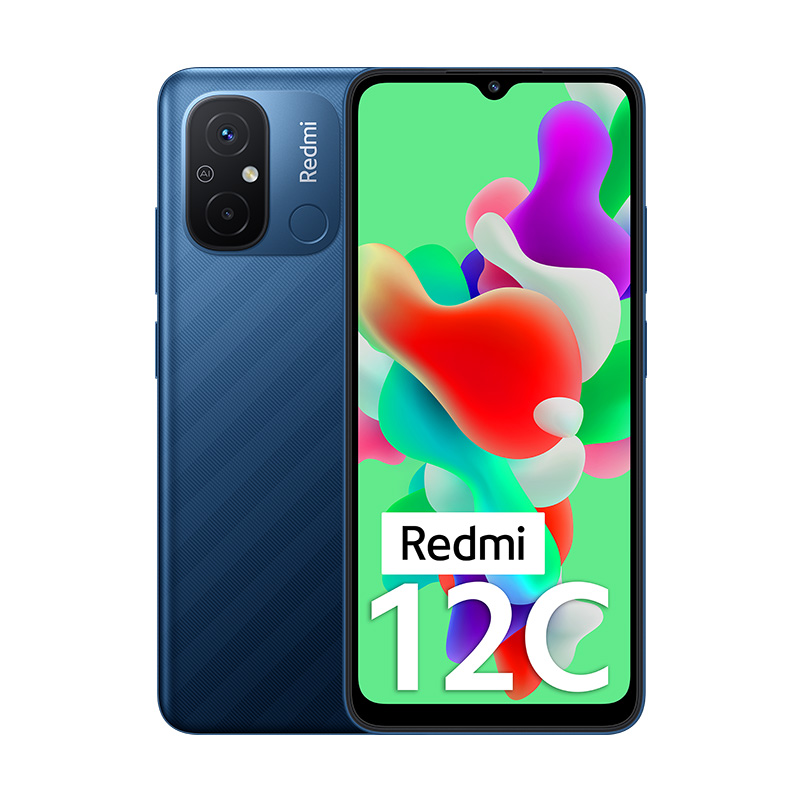Redmi 12C (6GB RAM, 128GB Storage, Ocean Blue)
