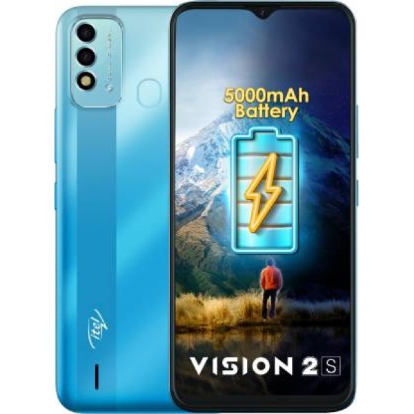 Itel Vision 2s (Gradation Blue, 32 GB)  (2 GB RAM)
