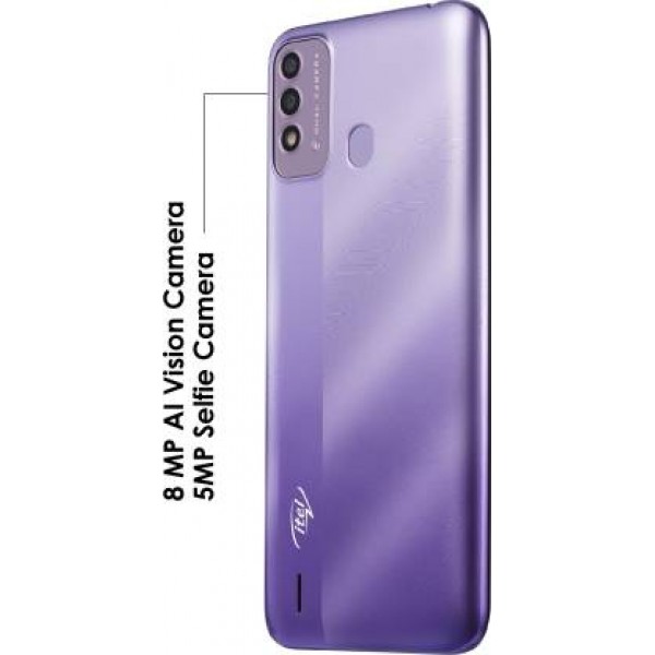 Itel Vision 2s (2GB RAM, 32GB Storage, Gradation Purple)