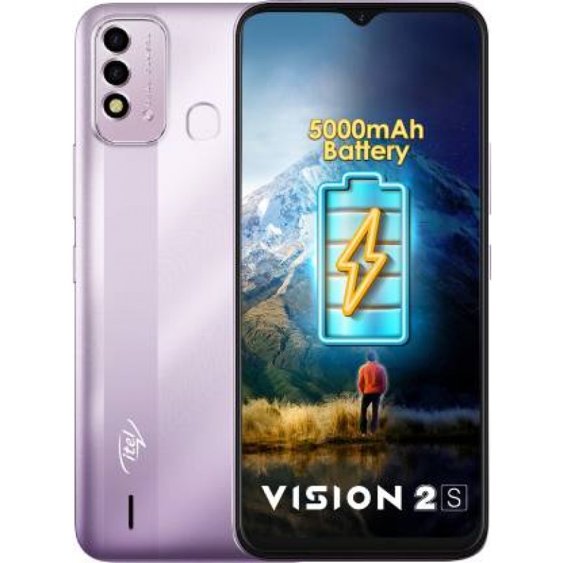 Itel Vision 2s (Gradation Purple, 32 GB) (2 GB RAM)