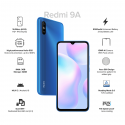 Redmi 9A (3GB RAM, 32GB Storage, Sea Blue)