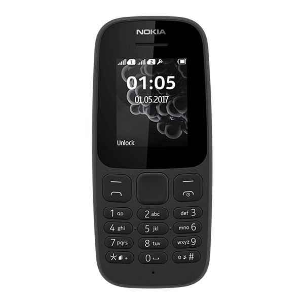 Nokia 105 DS (Charcoal)