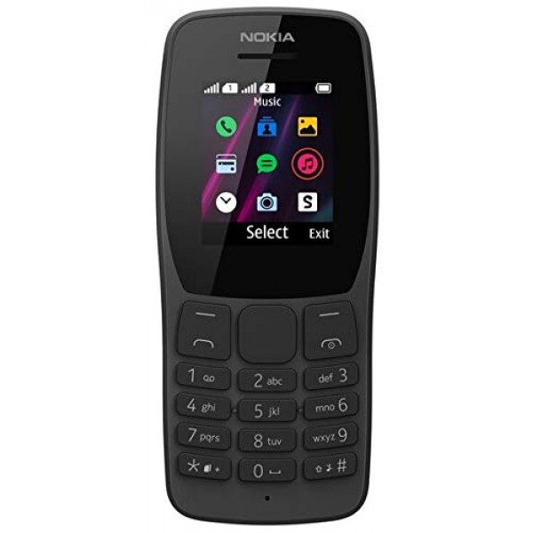 Nokia 110 DS  (Black)