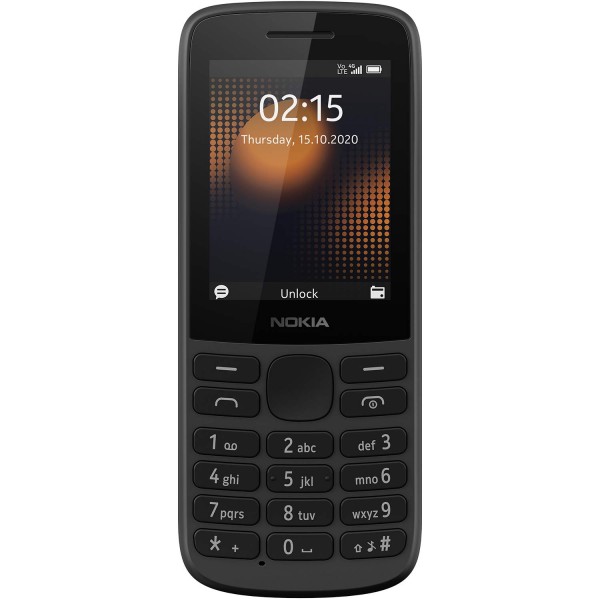 Nokia 215 4G DS (Black)