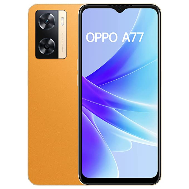 OPPO A77 (Sunset Orange, 128 GB)  (4 GB RAM)