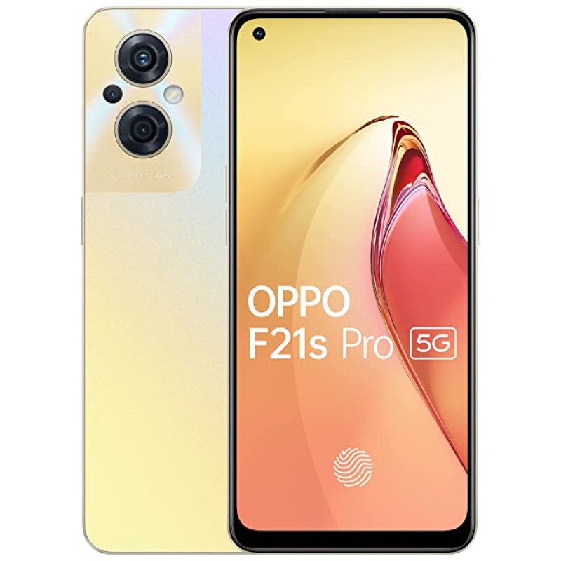 OPPO F21s Pro 5G (Dawnlight Gold, 128 GB)  (8 GB RAM)