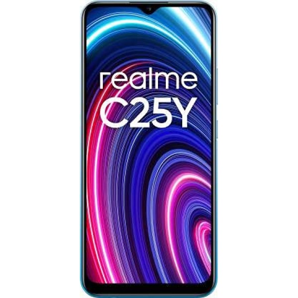 Realme C25Y (4GB RAM, 128GB Storage, Glacier Blue)