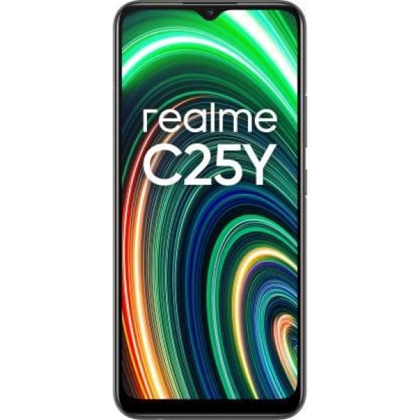 Realme C25Y (4GB RAM, 64GB Storage, Metal Grey)