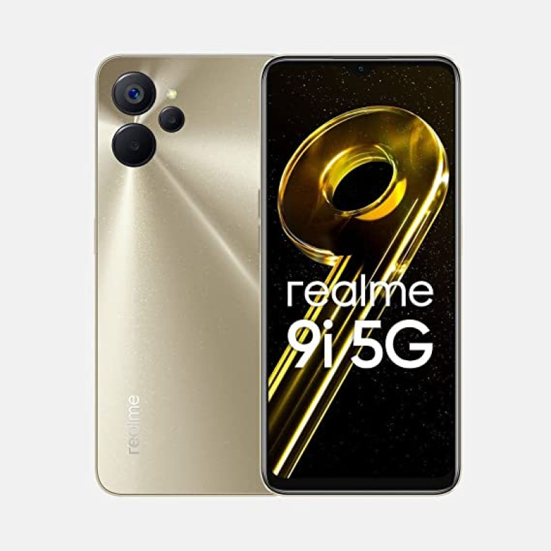 Realme 9i 5G (Metallica Gold, 128 GB)  (6 GB RAM)