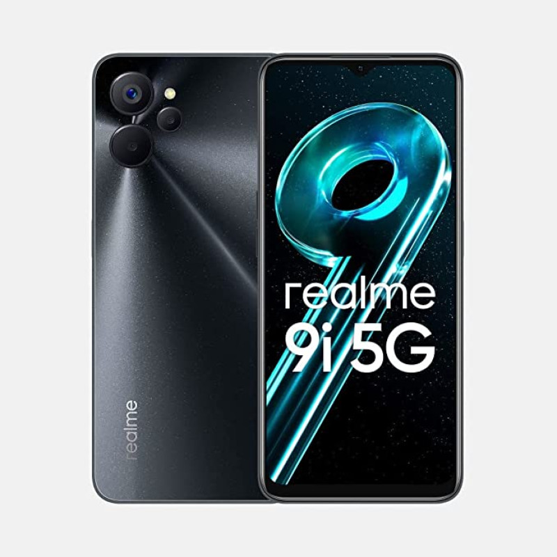 Realme 9i 5G (Rocking Black, 64 GB)  (4 GB RAM)