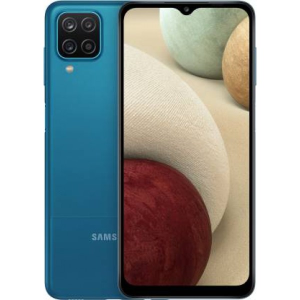 SAMSUNG Galaxy A12 (Blue, 128 GB)  (6 GB RAM)