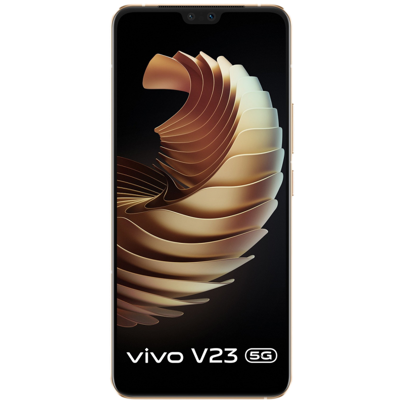 Vivo V23 5G (8GB RAM, 128GB Storage, Sunshine Gold)