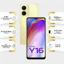 Vivo Y16 (Drizzling Gold, 64 GB)  (4 GB RAM)
