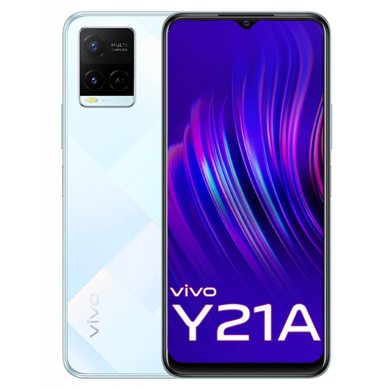 Vivo Y21A (4GB RAM, 64GB Storage, Diamond Glow)