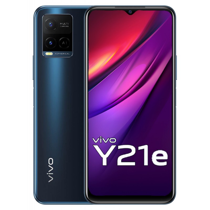Vivo Y21E (3GB RAM, 64GB Storage, Midnight Blue)